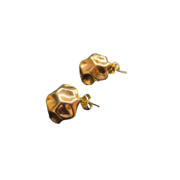 Gold plated earrings - Image 2