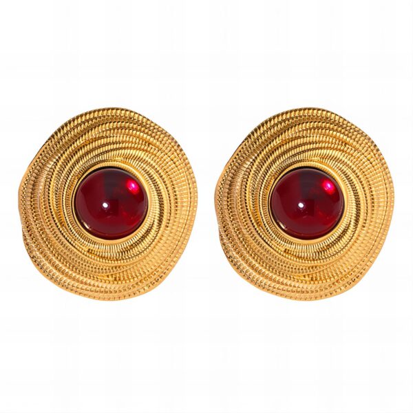 Spiral stud-r earrings