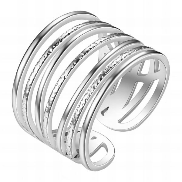 Stainless steel multilayered single ring