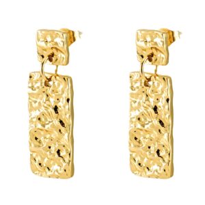 Vintage gold earrings