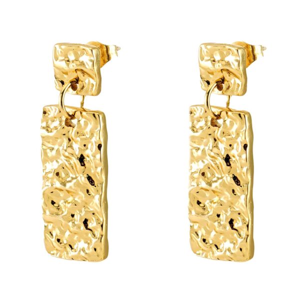 Vintage gold earrings